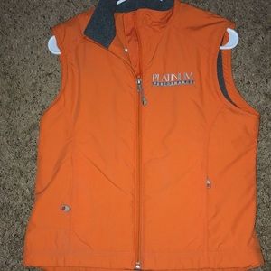 Fleece lined vest